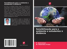 Capa do livro de Sensibilização para o ambiente e estudantes à distância 