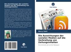 Die Auswirkungen der sozialen Medien auf die Verbreitung von Zeitungsinhalten kitap kapağı