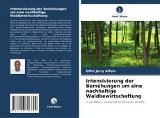 Capa do livro de Intensivierung der Bemühungen um eine nachhaltige Waldbewirtschaftung 