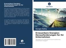 Bookcover of Erneuerbare Energien: Herausforderungen für Ihr Unternehmen