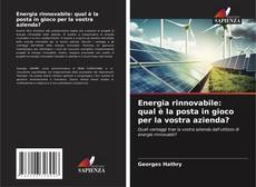 Bookcover of Energia rinnovabile: qual è la posta in gioco per la vostra azienda?