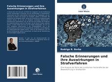 Bookcover of Falsche Erinnerungen und ihre Auswirkungen in Strafverfahren