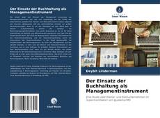 Capa do livro de Der Einsatz der Buchhaltung als Managementinstrument 