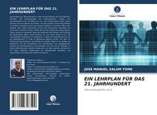 Buchcover von EIN LEHRPLAN FÜR DAS 21. JAHRHUNDERT