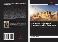 Portada del libro de European missionary Plano Carpini in Tatarstan