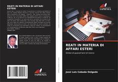 REATI IN MATERIA DI AFFARI ESTERI的封面