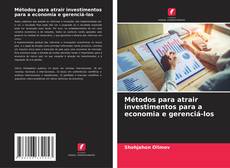 Bookcover of Métodos para atrair investimentos para a economia e gerenciá-los