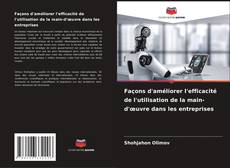 Portada del libro de Façons d'améliorer l'efficacité de l'utilisation de la main-d'œuvre dans les entreprises