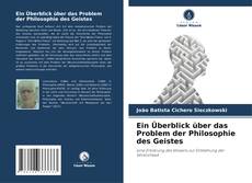 Buchcover von Ein Überblick über das Problem der Philosophie des Geistes