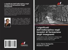 Обложка I significati dell'indisciplina negli incontri di formazione degli insegnanti