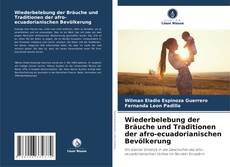 Portada del libro de Wiederbelebung der Bräuche und Traditionen der afro-ecuadorianischen Bevölkerung