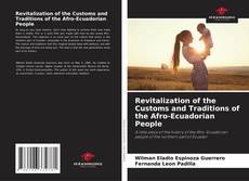 Portada del libro de Revitalization of the Customs and Traditions of the Afro-Ecuadorian People