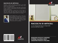 Buchcover von RACCOLTA DI ARTICOLI