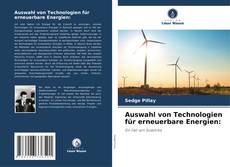 Portada del libro de Auswahl von Technologien für erneuerbare Energien: