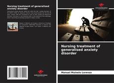 Bookcover of Nursing treatment of generalised anxiety disorder