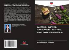Buchcover von LAVANDE : CULTURE, APPLICATIONS, POTENTIEL DANS DIVERSES INDUSTRIES