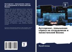 Bookcover of Аутсорсинг, повышение спроса на сотрудников и пакистанский бизнес