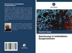Capa do livro de Gerinnung in kolloidalen Suspensionen 