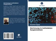 Portada del libro de Gerinnung in kolloidalen Suspensionen