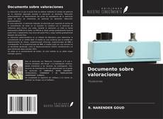 Documento sobre valoraciones的封面