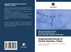 Portada del libro de Vogelbeobachtung in Sancti Spíritus, Kuba.