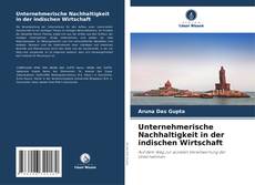 Unternehmerische Nachhaltigkeit in der indischen Wirtschaft kitap kapağı