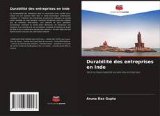 Capa do livro de Durabilité des entreprises en Inde 