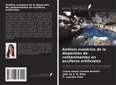 Buchcover von Análisis numérico de la dispersión de contaminantes en acuíferos artificiales