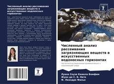 Bookcover of Численный анализ рассеивания загрязняющих веществ в искусственных водоносных горизонтах