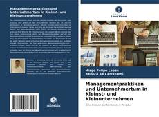 Portada del libro de Managementpraktiken und Unternehmertum in Kleinst- und Kleinunternehmen