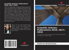Portada del libro de Scientific Articles: Publications 2016; 2017; 2018