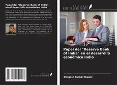 Buchcover von Papel del "Reserve Bank of India" en el desarrollo económico indio