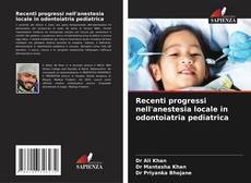 Buchcover von Recenti progressi nell'anestesia locale in odontoiatria pediatrica