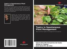 Copertina di Topics in Spontaneous Plant Management