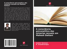 Copertina di A consciência psicanalítica das minorias sexuais em Mahesh Dattani
