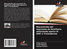 Capa do livro de Biocontrollo del marciume da Armillaria utilizzando specie di AMF e Trichoderma 