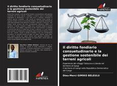 Portada del libro de Il diritto fondiario consuetudinario e la gestione sostenibile dei terreni agricoli