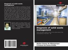 Buchcover von Diagnosis of solid waste management