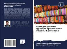 Buchcover von Юрисдикционные функции крестьянской общины Куюмалька