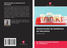 Buchcover von MODIFICAÇÕES DE SUPERFÍCIE EM IMPLANTES