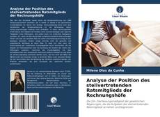 Analyse der Position des stellvertretenden Ratsmitglieds der Rechnungshöfe kitap kapağı