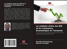 Capa do livro de La relation entre les IDE et la croissance économique en Tanzanie 