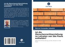 Couverture de Ist die Menschenrechtserziehung im Lehrplan von São Paulo enthalten?