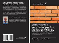 Buchcover von ¿Está presente la educación en derechos humanos en el plan de estudios de São Paulo?