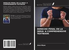 Bookcover of DERECHO PENAL EN LA INDIA: A COMPREHENSIVE TEXTBOOK