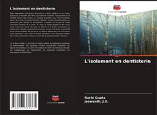 Copertina di L'isolement en dentisterie