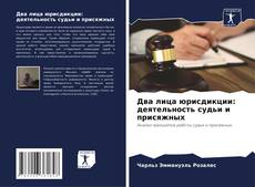 Buchcover von Два лица юрисдикции: деятельность судьи и присяжных