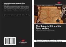 Portada del libro de The Spanish XIX and its legal system
