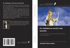 Buchcover von En realidad es mucho más sencillo