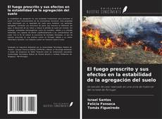 Capa do livro de El fuego prescrito y sus efectos en la estabilidad de la agregación del suelo 